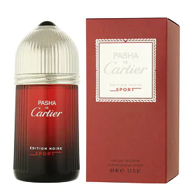 Cartier Pasha De Cartier Edition Noire Sport Eau de Toilette férfiaknak 100 ml