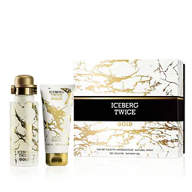Iceberg Twice Gold Ajándékcsomagok eau de toilette 125 ml + tusfürdő 100 ml
