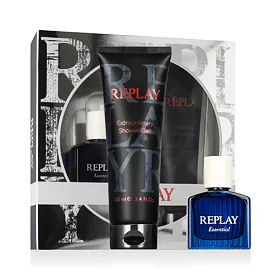 Replay Essential For Him Ajándékcsomagok eau de toilette 30 ml + tusfürdő 100 ml