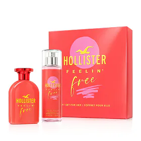 Hollister Feelin' Free Ajándékcsomagok eau de parfum 50 ml + testpermet 125 ml