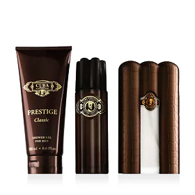 Cuba Prestige Ajándékcsomagok Eau de Toilette 90 ml + tusfürdő 200 ml + borotválkozás utáni arcszesz